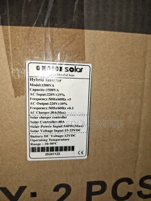 Choice 1.5kva Hybrid Inverter