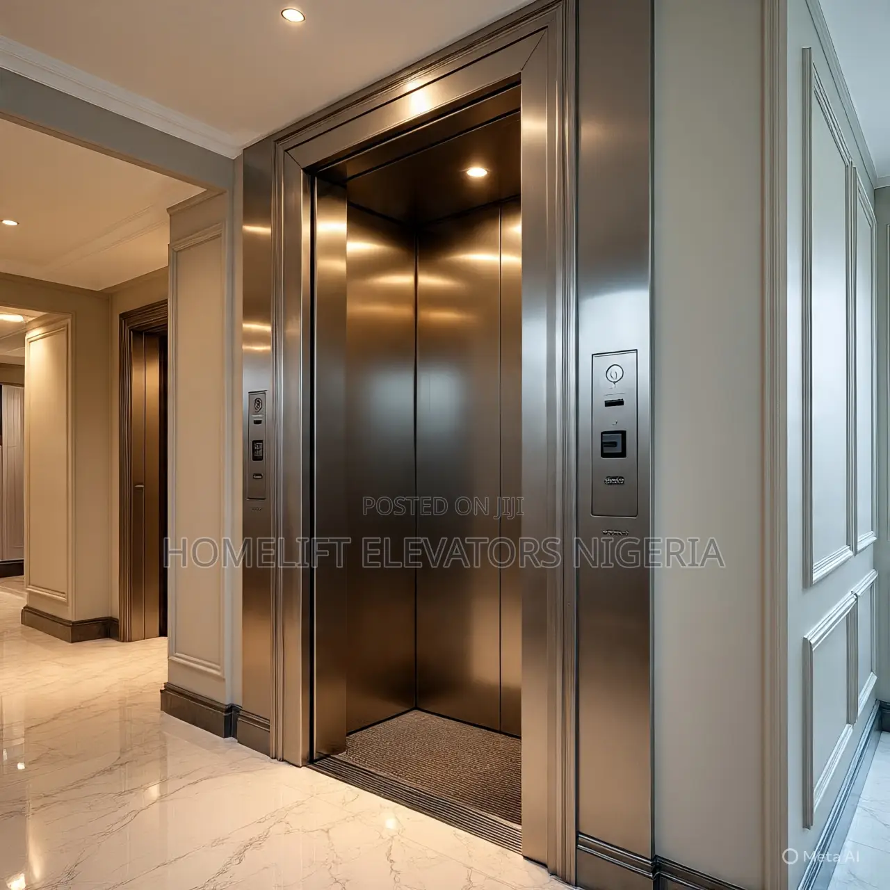 Pitless Customized Hydraulic Home Elevator for Private Home