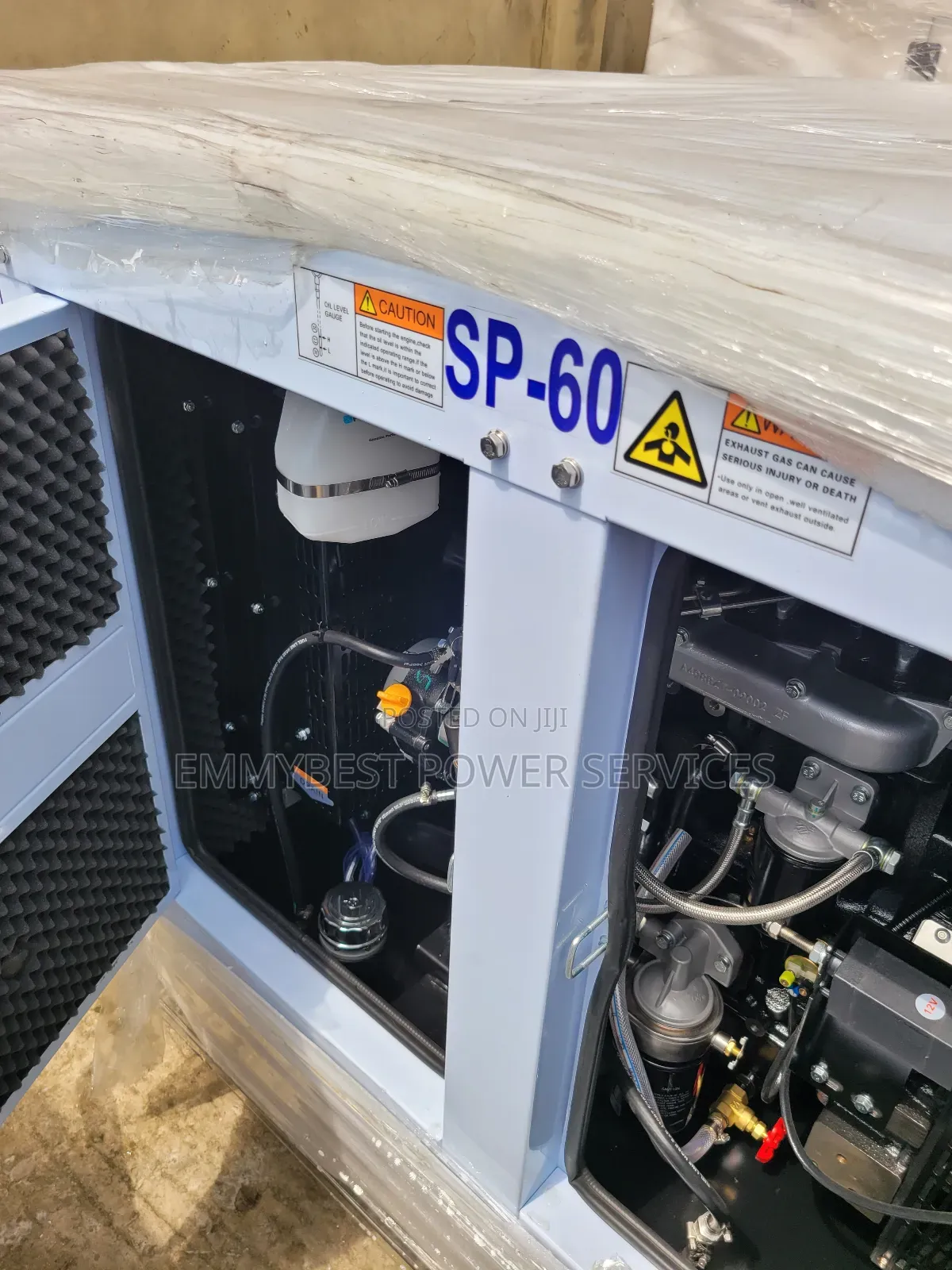 Strong, Silent, Dependable 60kva Perkins Generator