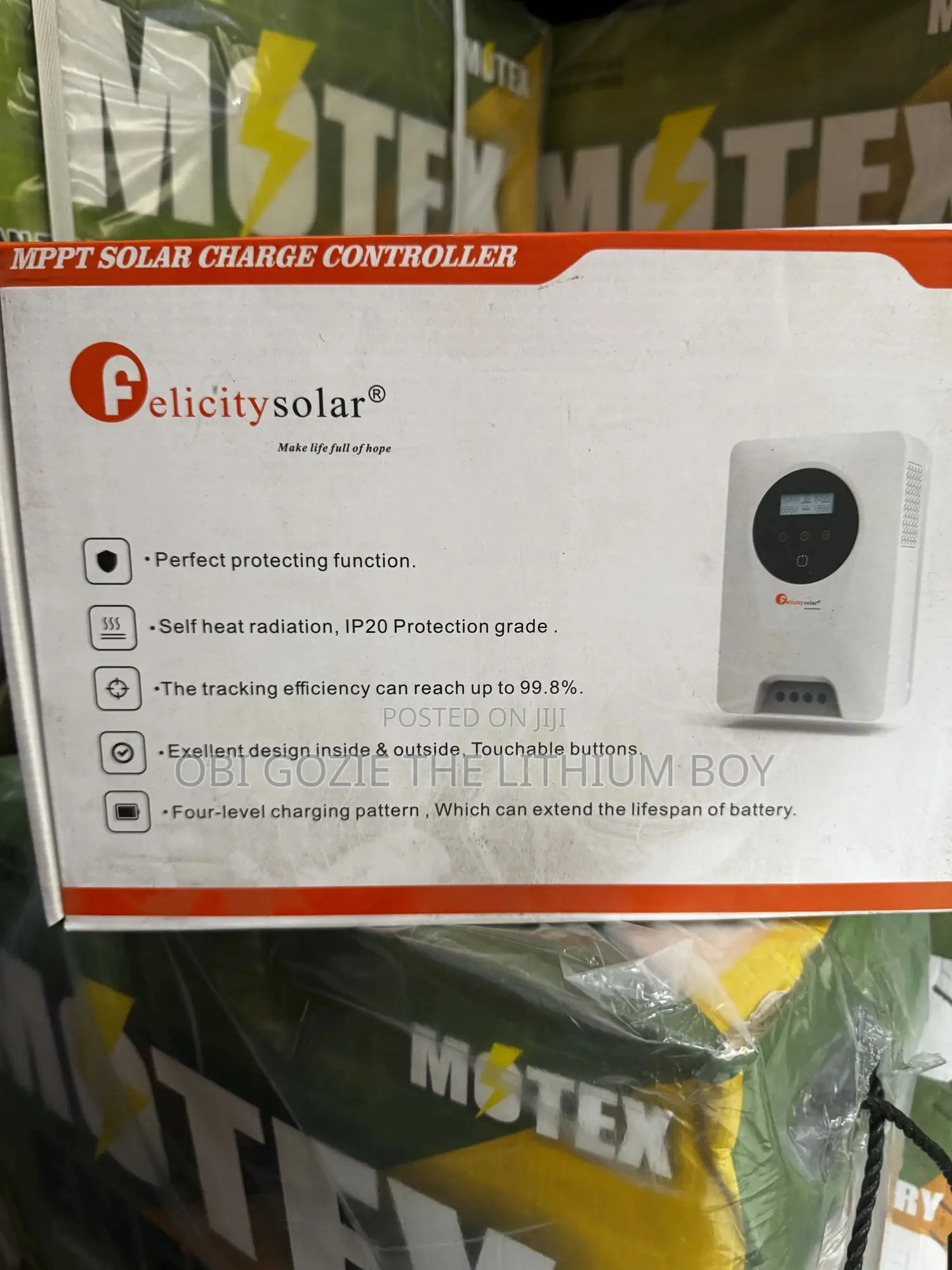 60a Felicity MPPT Solar Charge Controller Is Available