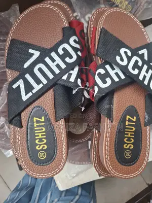 Schutz Platform Ladies Slides