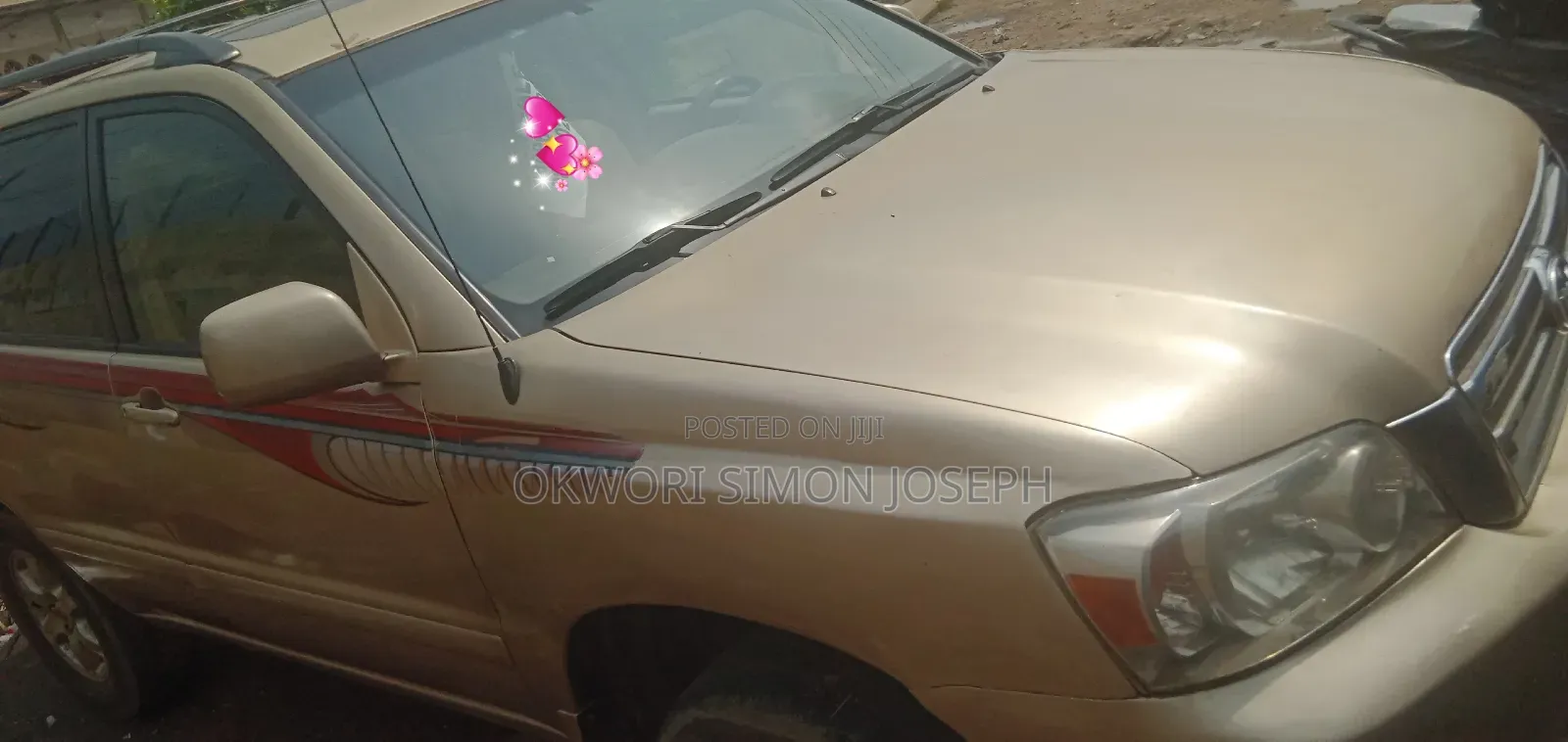 Toyota Highlander 2007 Gold