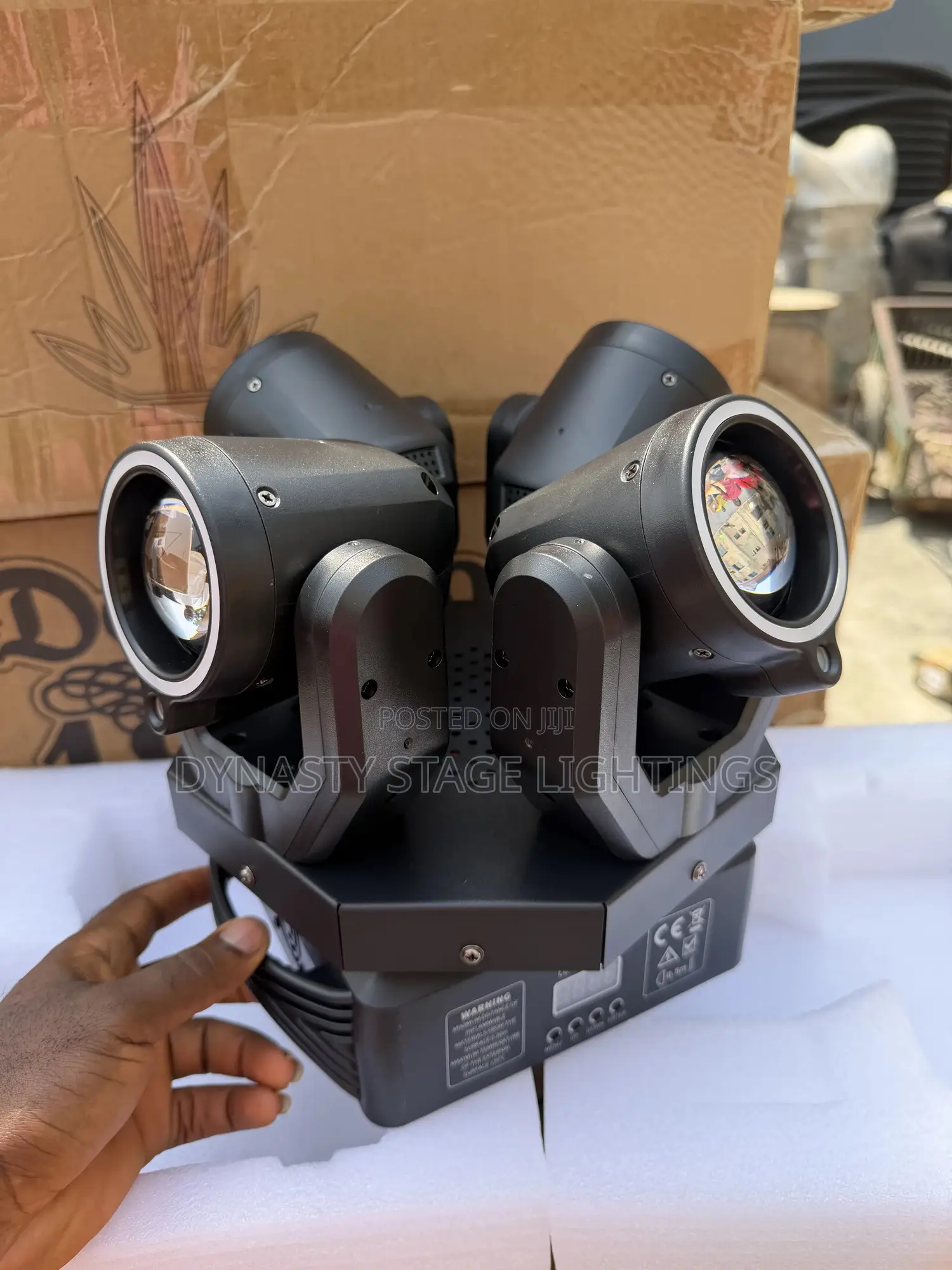 4 Head Beam and Laser Effect Moving Head