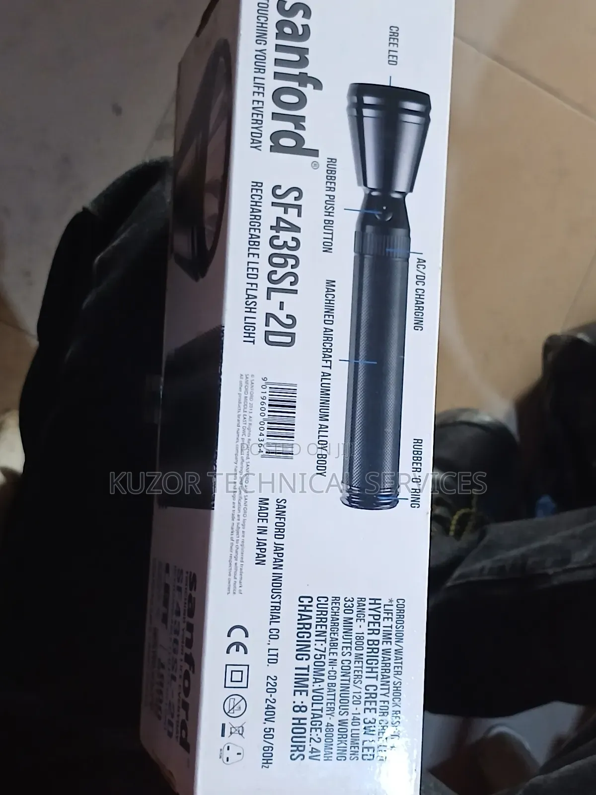 Sanford Rechargeable Flash Light