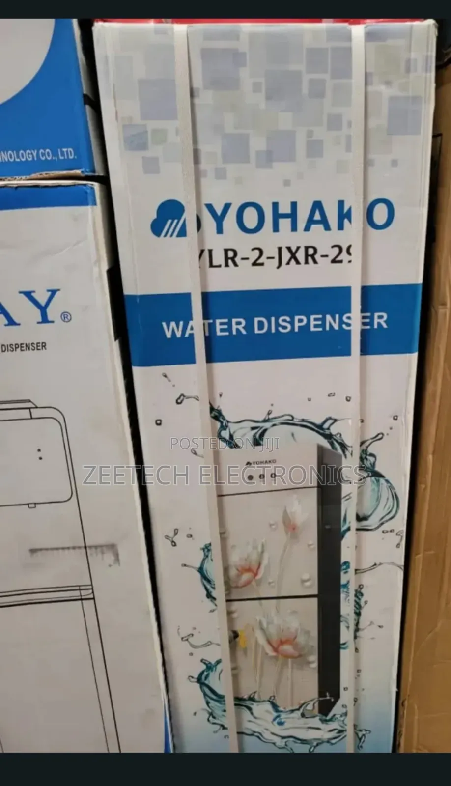 Yohako Water Dispenser With an Inbuilt Refrigerator.