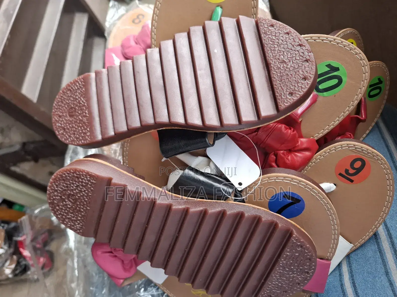 Ladies Bow Slippers