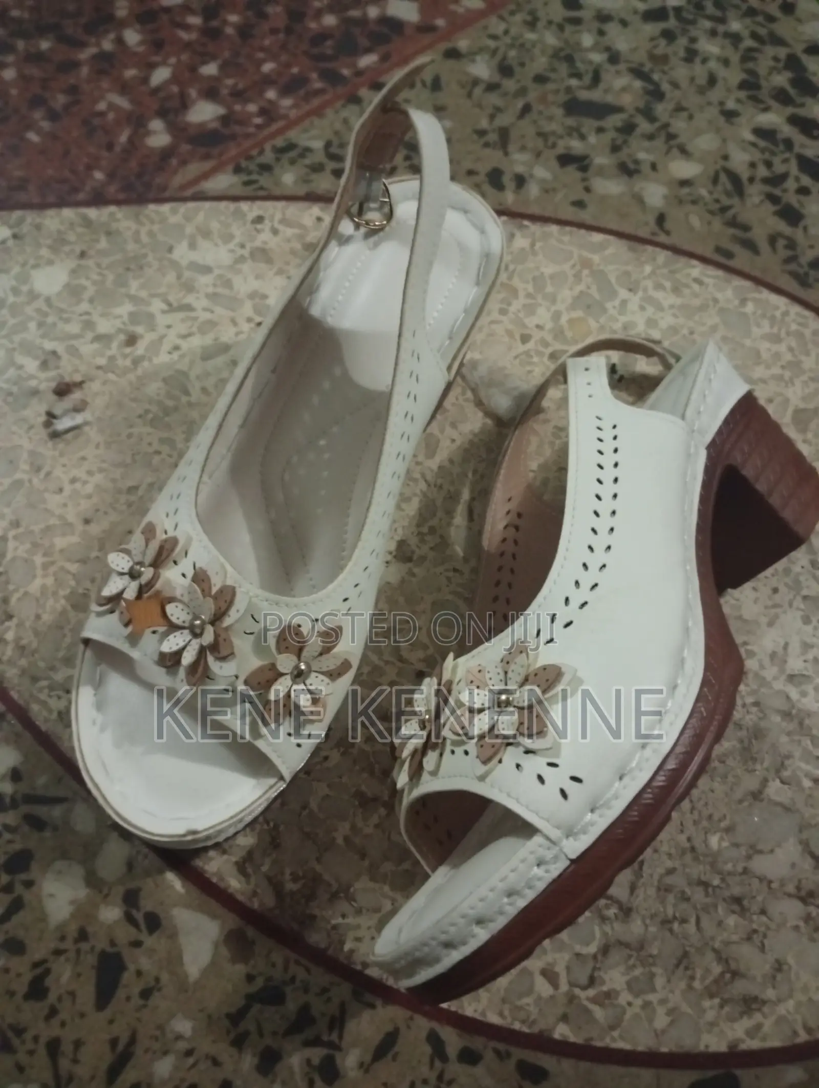 White Sandals