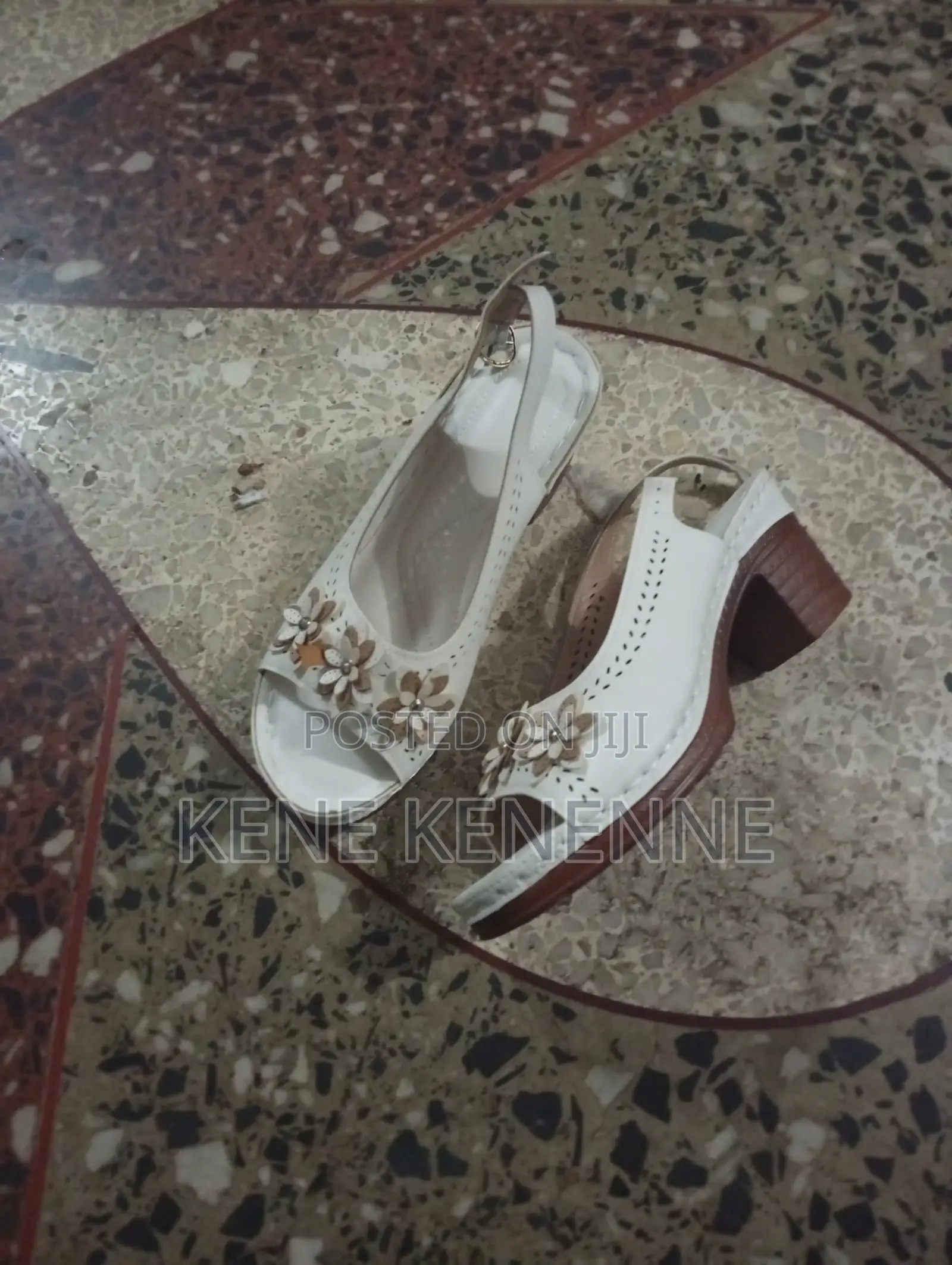 White Sandals