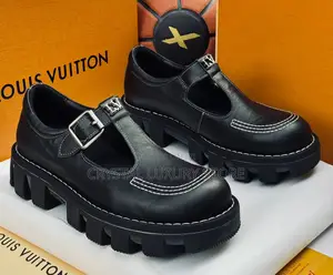 Louis Vuitton Quality Luxury Men Genuine Shoe Sandals