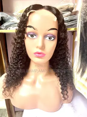 Jerry Curls Wig With Closure 100% Virgin Hair