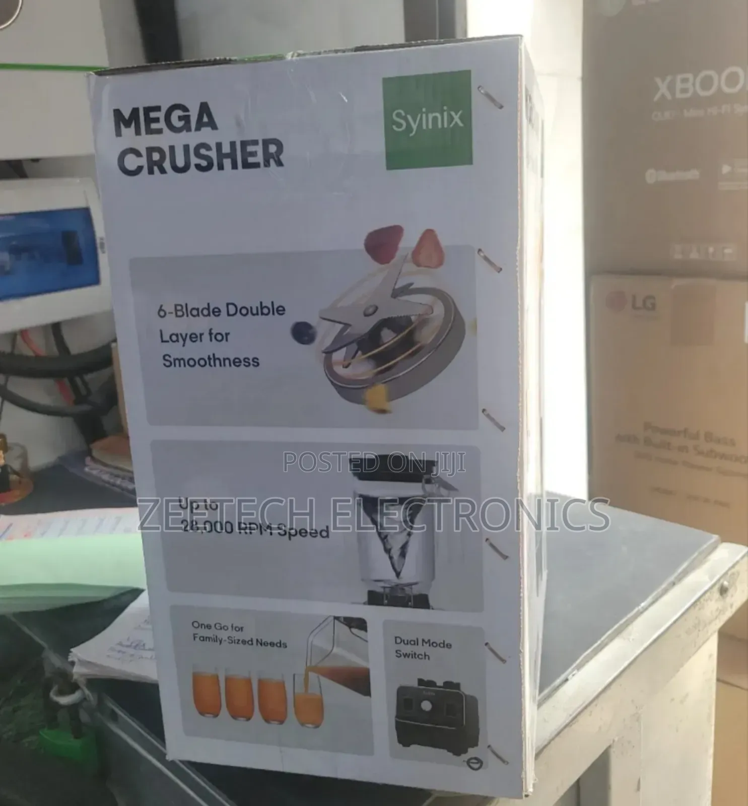Syinix Mega Crusher Blender