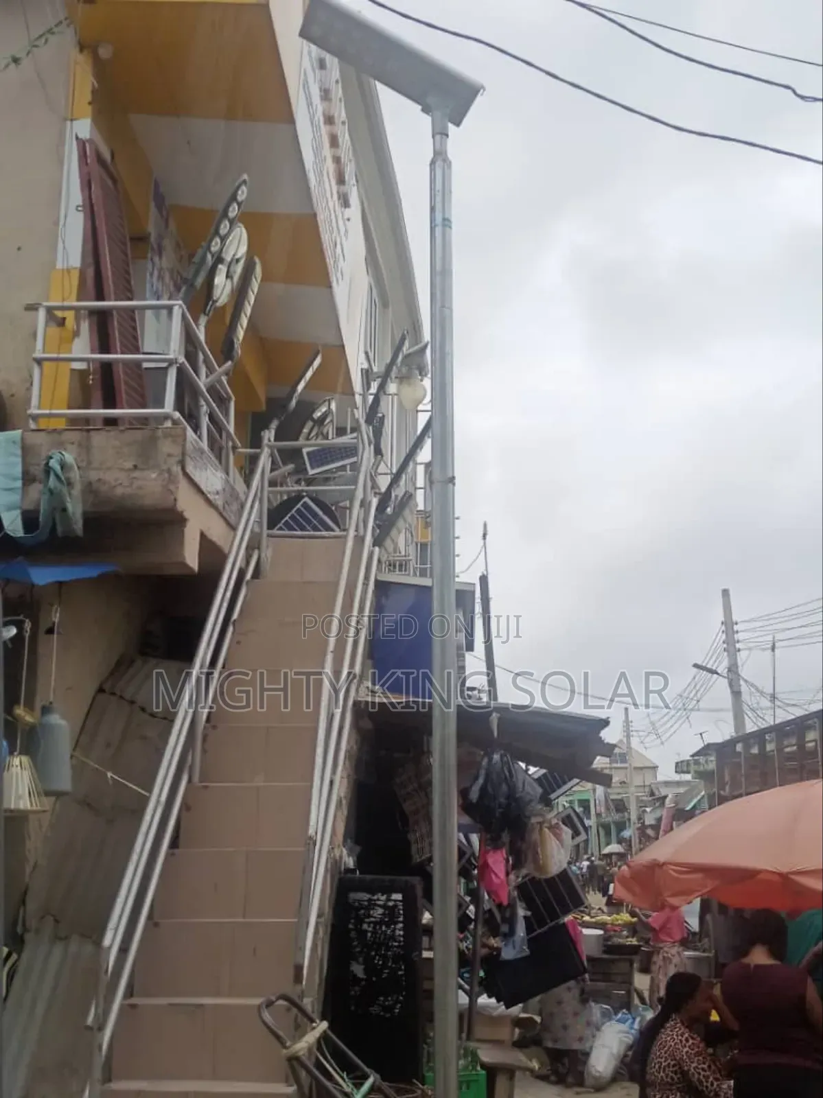 5.5 Miter Solar Street Light Pole