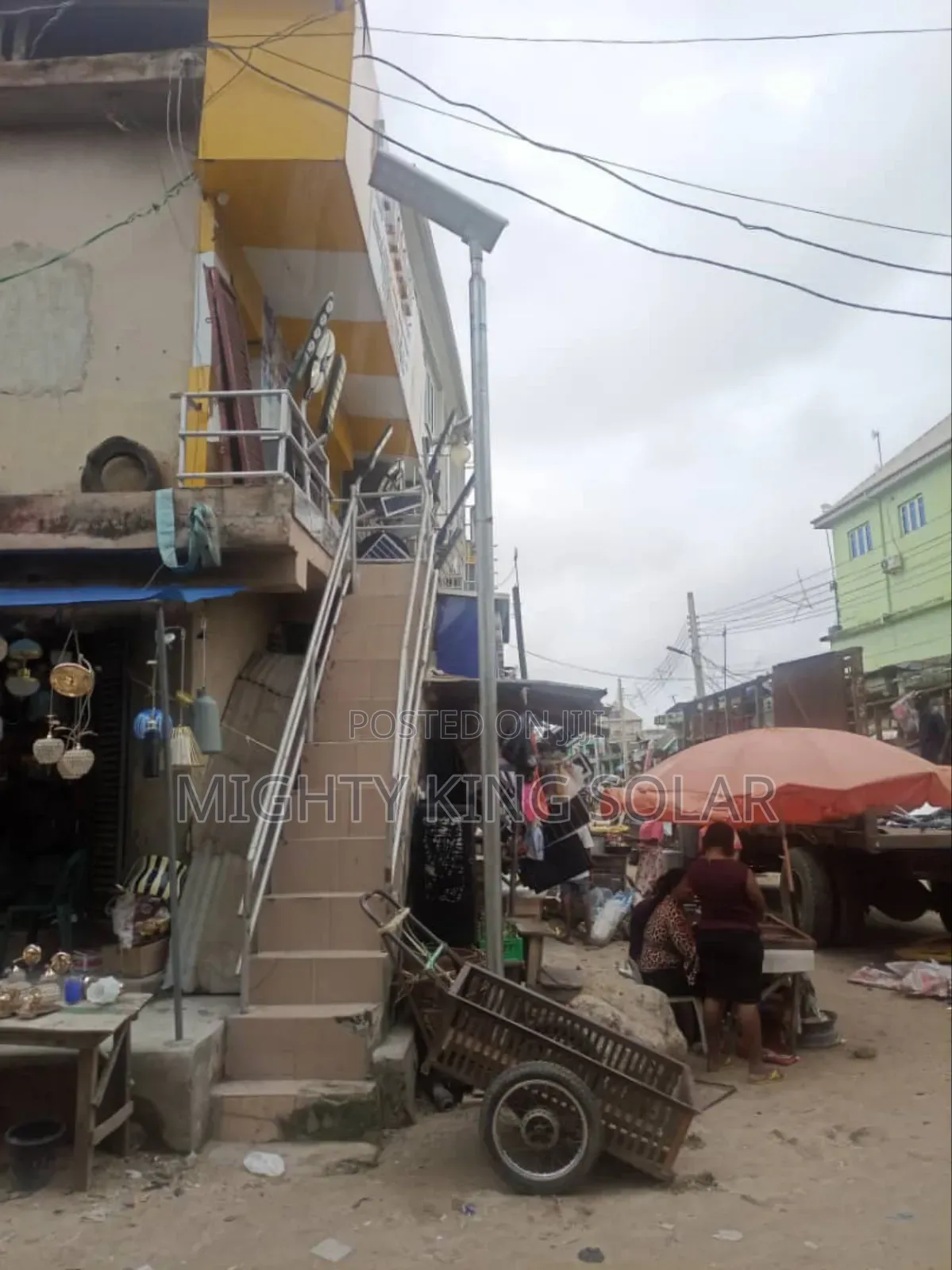 5.5 Miter Solar Street Light Pole