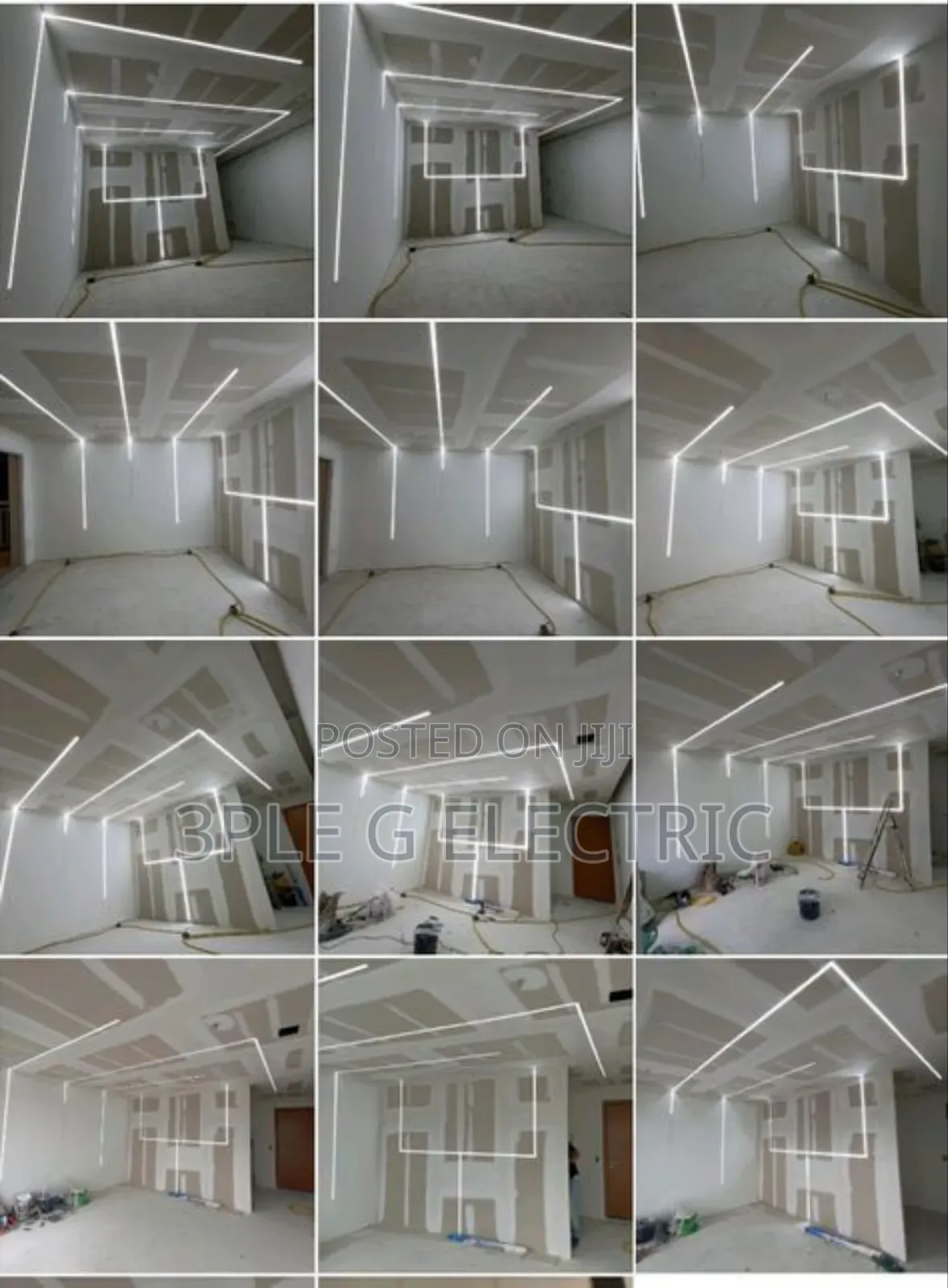 Profile Lighting Designs for Wall and Pop