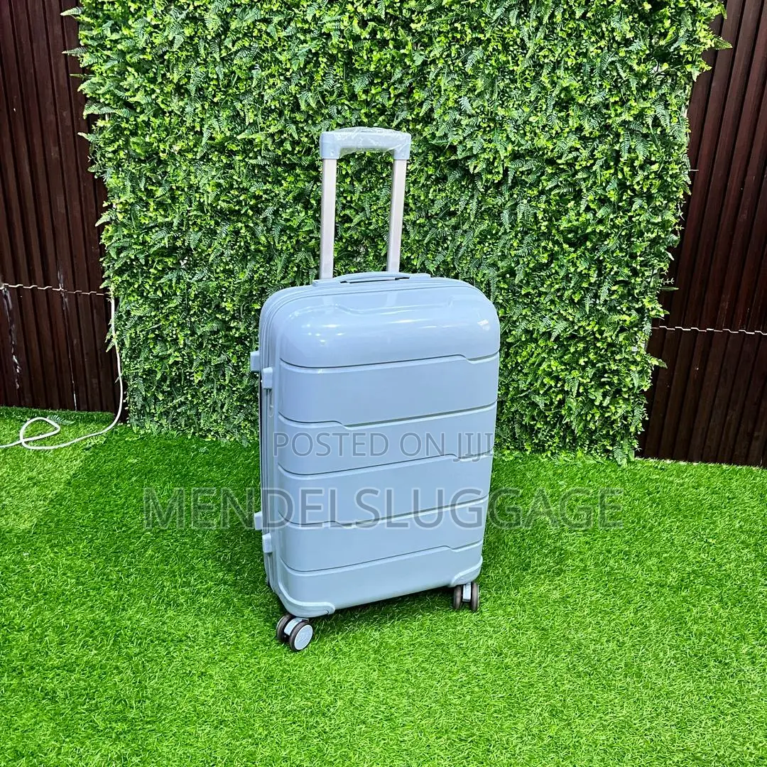 3-Piece Hard Shell Travel Suitcase Set – Light Blue