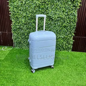 3-Piece Hard Shell Travel Suitcase Set – Light Blue
