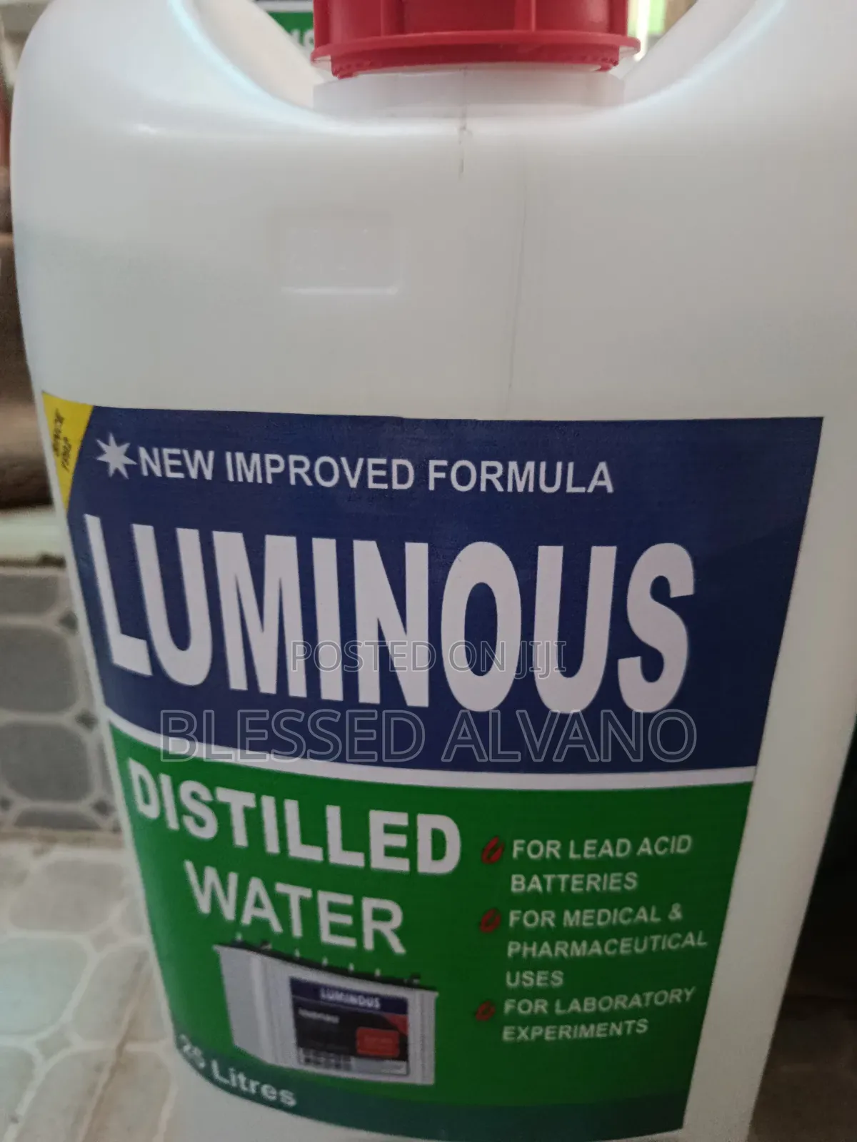 Luminous Distilled Water