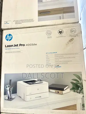 Fast A4 Office Printer – Hp Laserjet Pro 4003dw (Wi-Fi + Duplex)