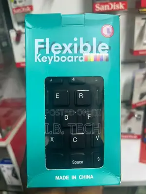 Flexible Wired Keyboard
