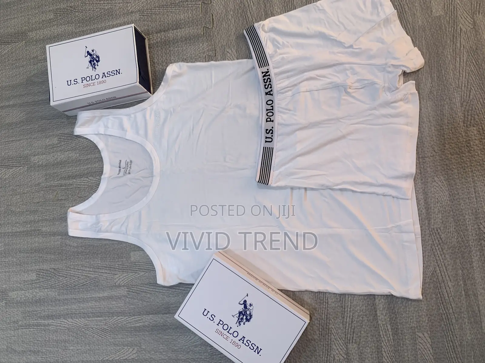 Luxury Boxer Singlet Set