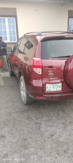 Toyota RAV4 Limited 2007 Red