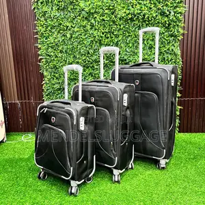 3-Piece Black Goodpartner Travel Collection