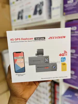 Ubox 4g GPS Dashcam Dual Lens