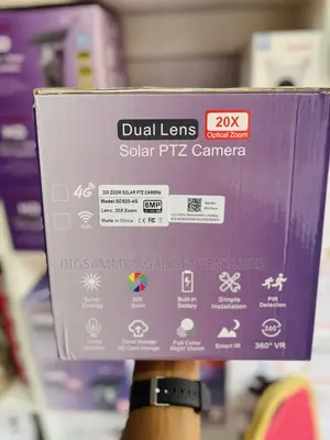 20x Optical Zoom Ubox Dual Lens Camera 8mp