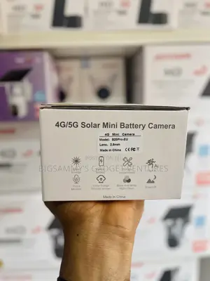 4/5g Mini Spy Solar Powered Battery Camera