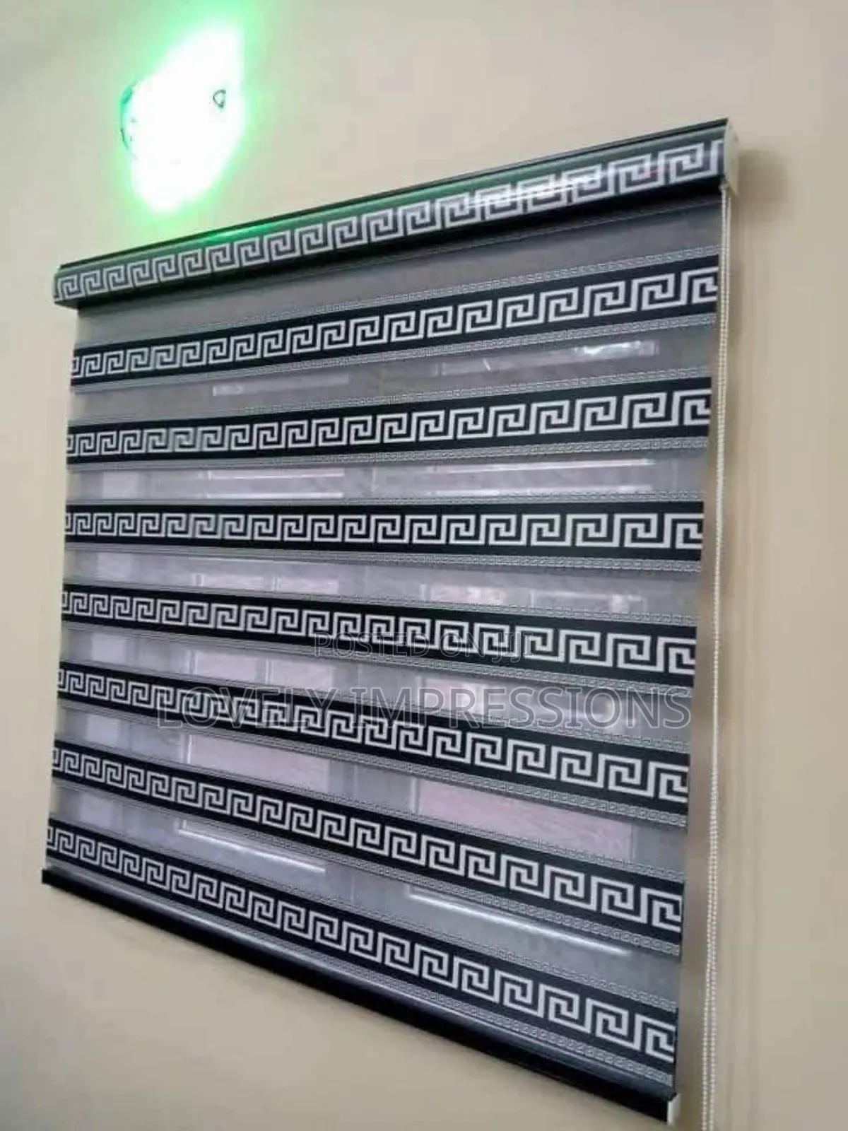 Trending on Versace Day and Night Window Blinds