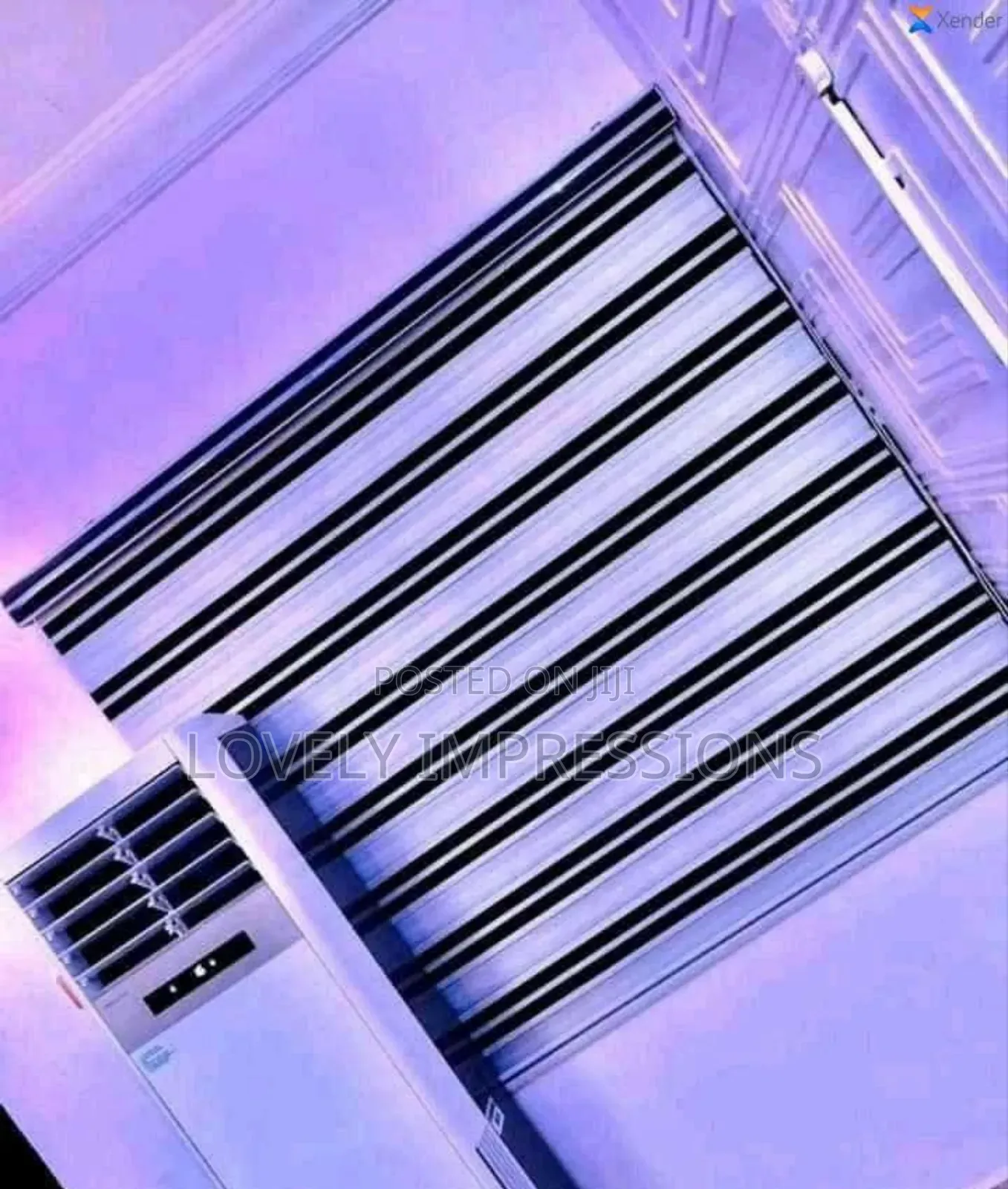 Day And Night Window Blinds (White And Black)