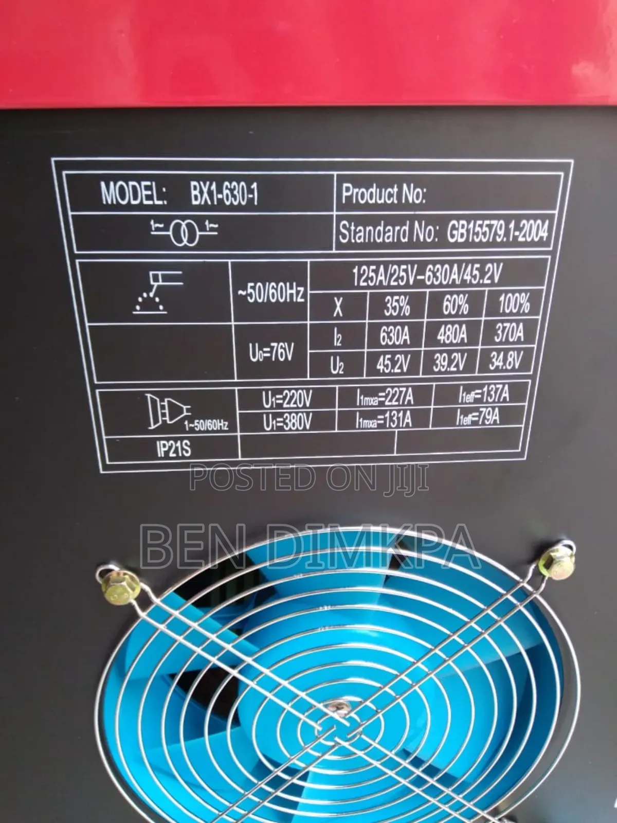 Bx1 630-1 Welding Machine,
