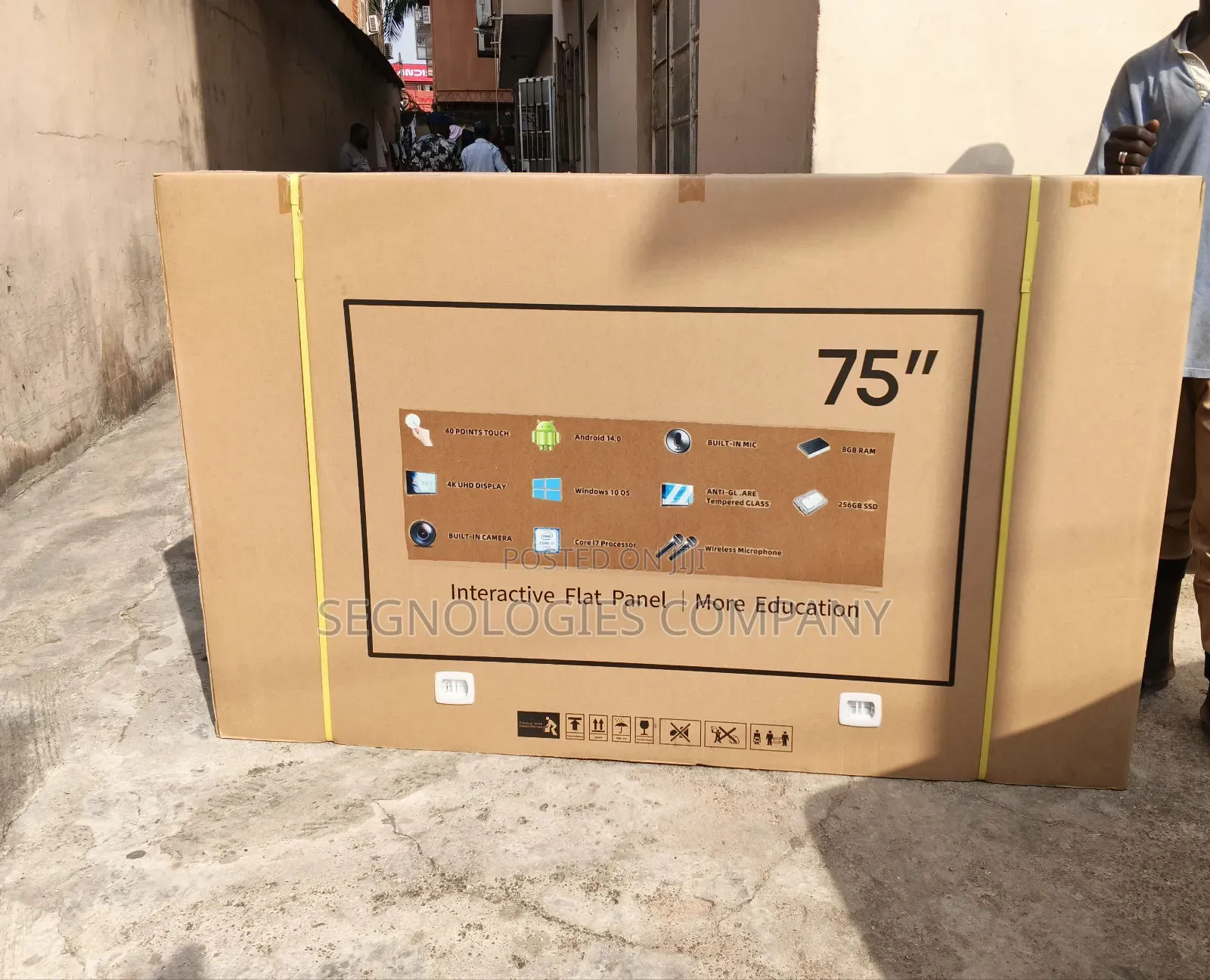 Riotouch 75" Interactive Flat Panel Compatible With Android Windows