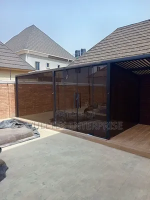 Glass Covered Pergola
