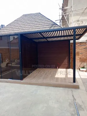 Glass Covered Pergola
