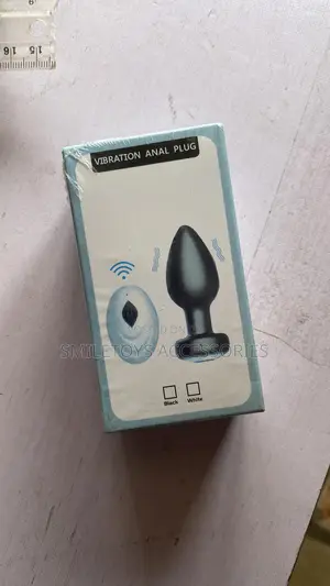 Silicone Anal Plug Vibrator