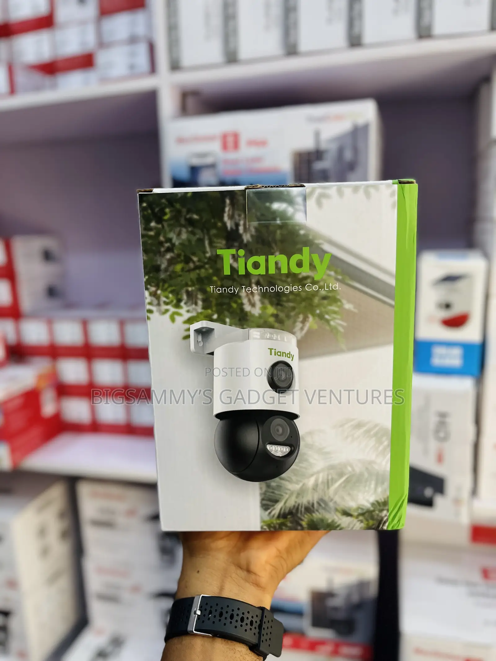Tiandy Wifi Dual Lens PTZ Camera
