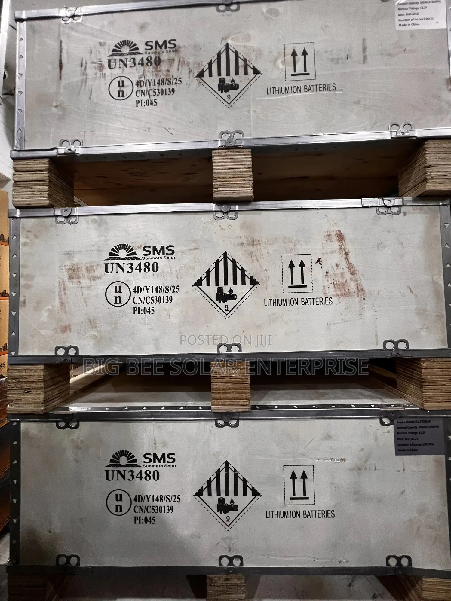 15kwh 48v SMS Lithium Battery