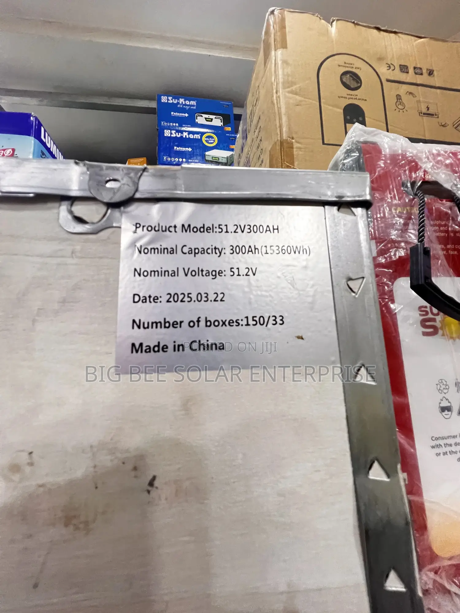 15kwh 48v SMS Lithium Battery