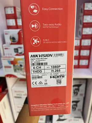 Hikvision 4 Channel Two Way Audio DVR