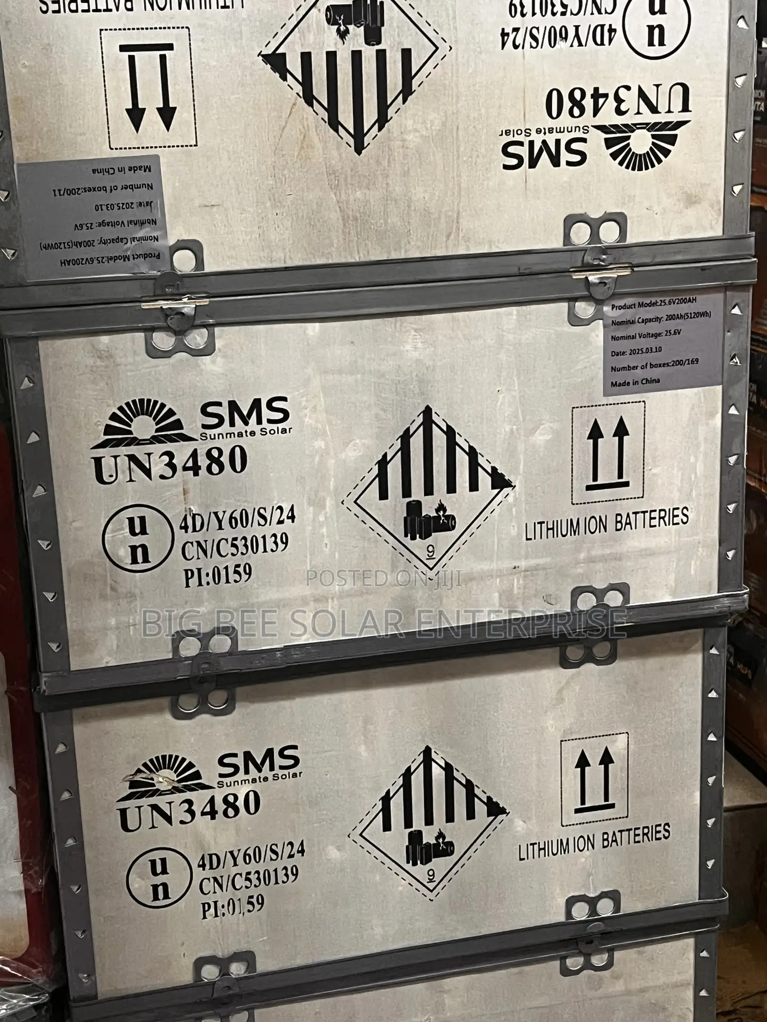 5kwh 24v SMS Lithium Ion Battery