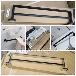 Original Square Single and Double Towel Hanger 60cm