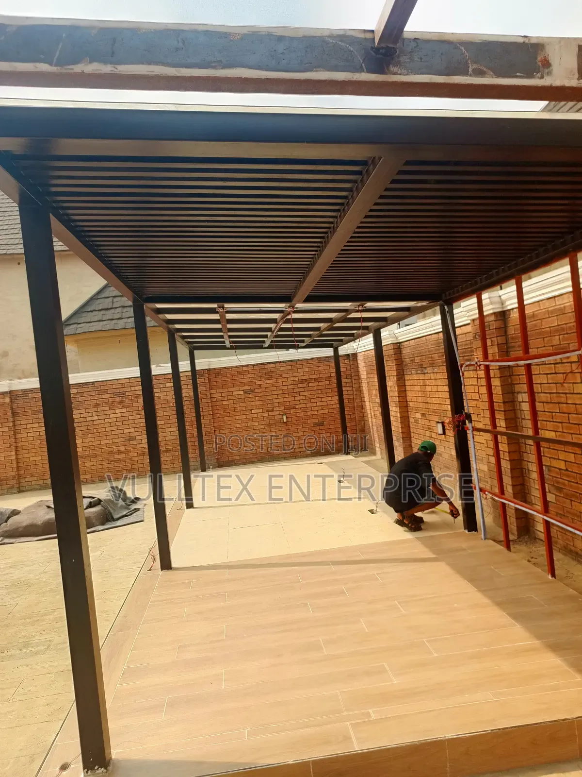 Seat Out Pergola..