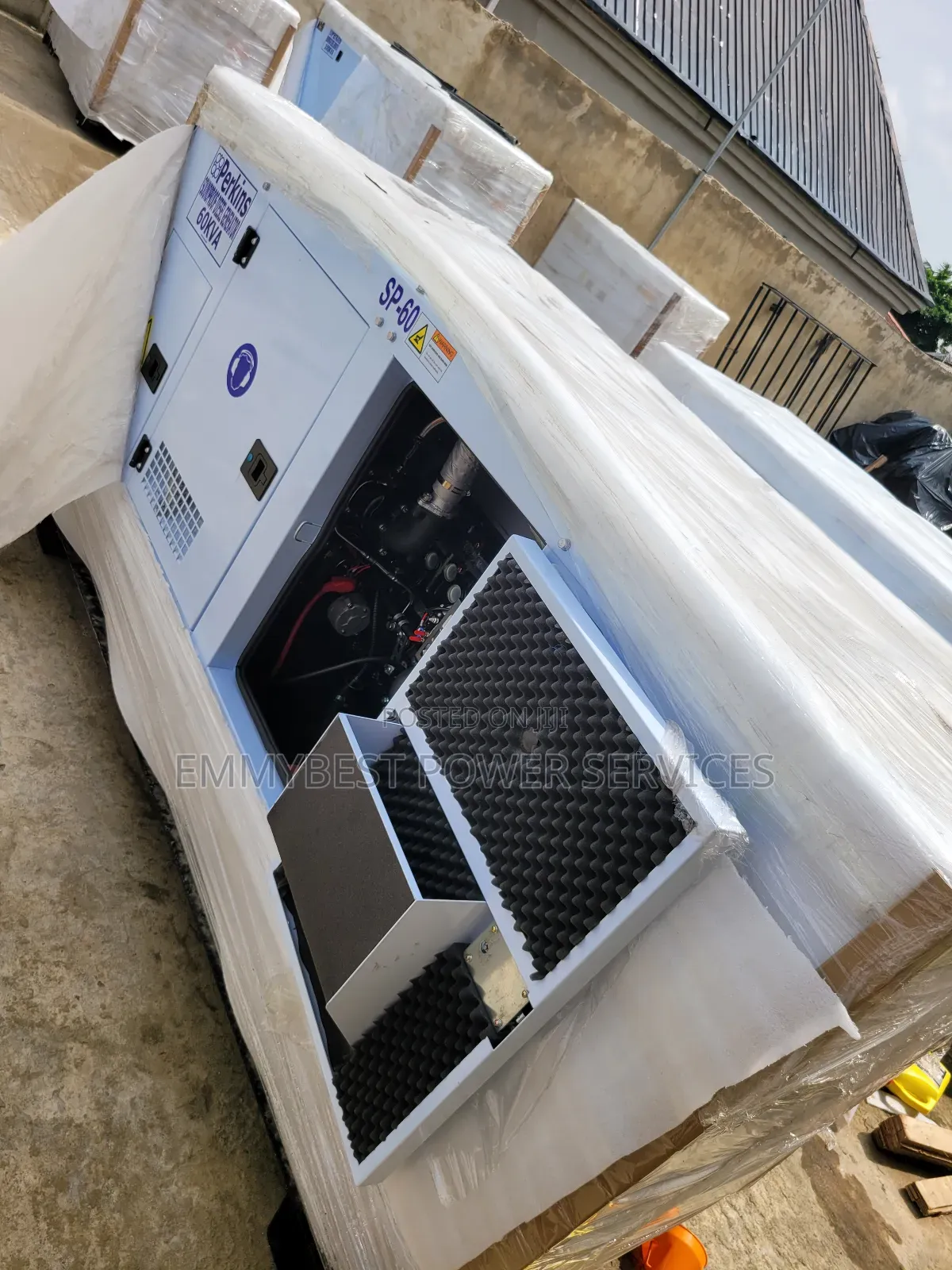 60kva Diesel Copper Soundproof Perkins Generator