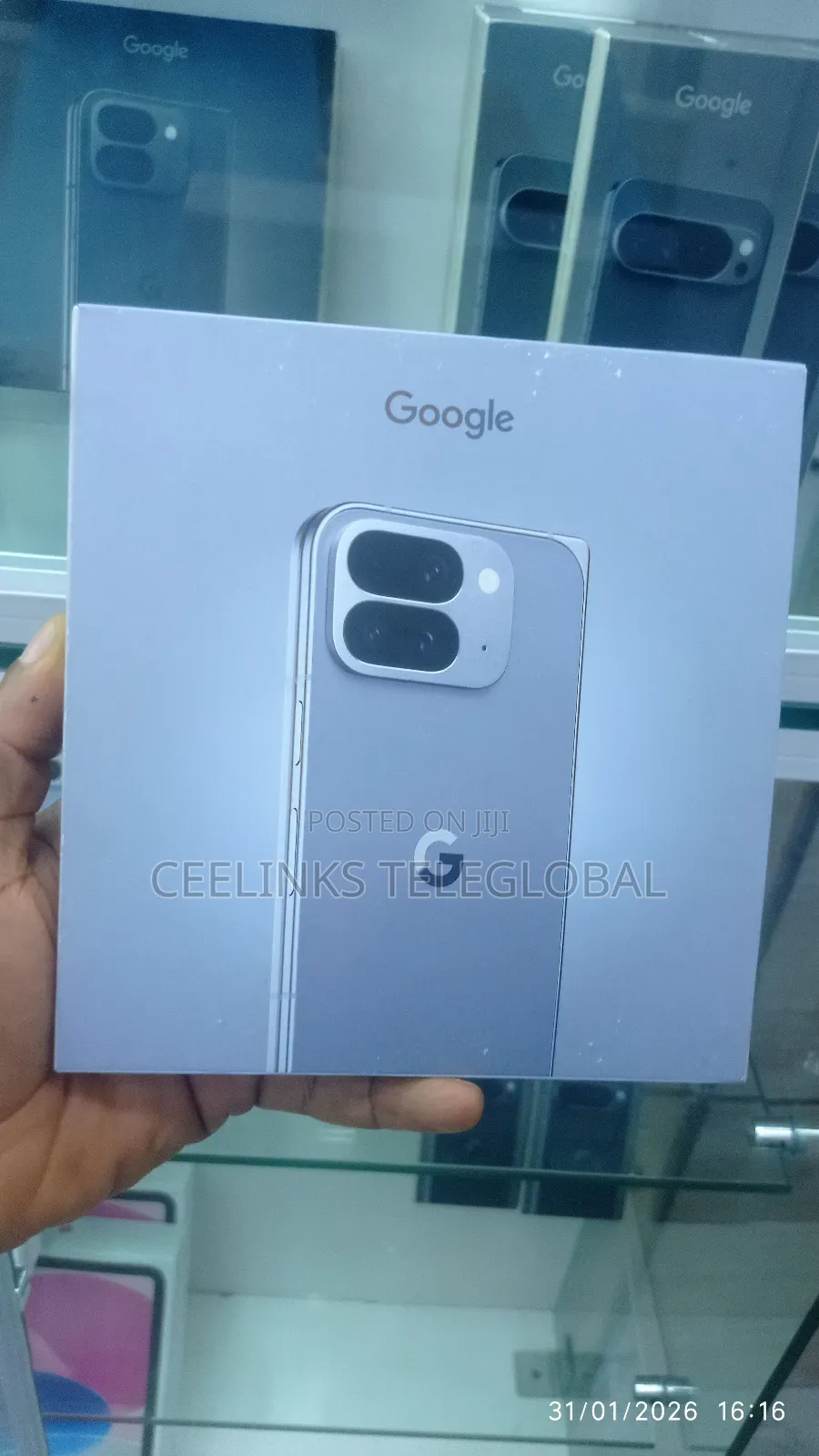 New Google Pixel 10 Pro Fold 256 GB Blue