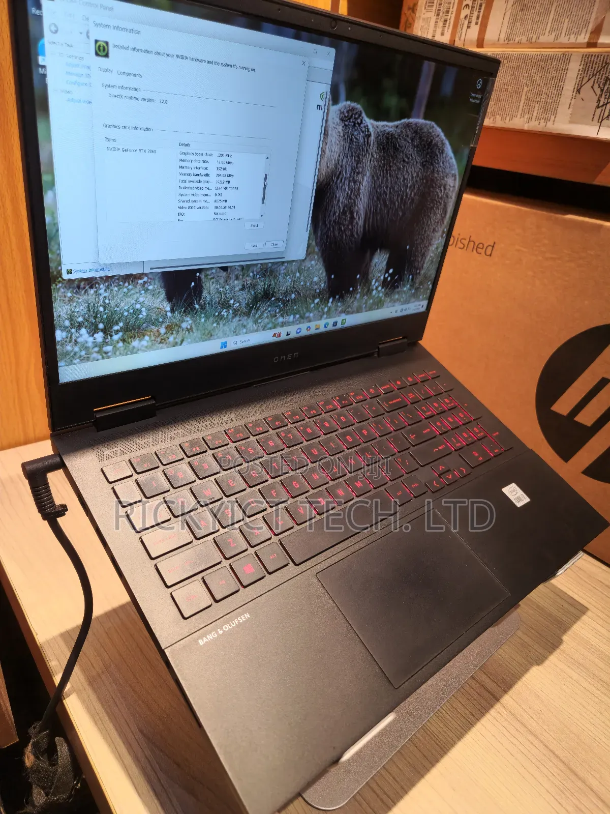Laptop HP Omen 15 16GB Intel Core I7 SSD 512GB