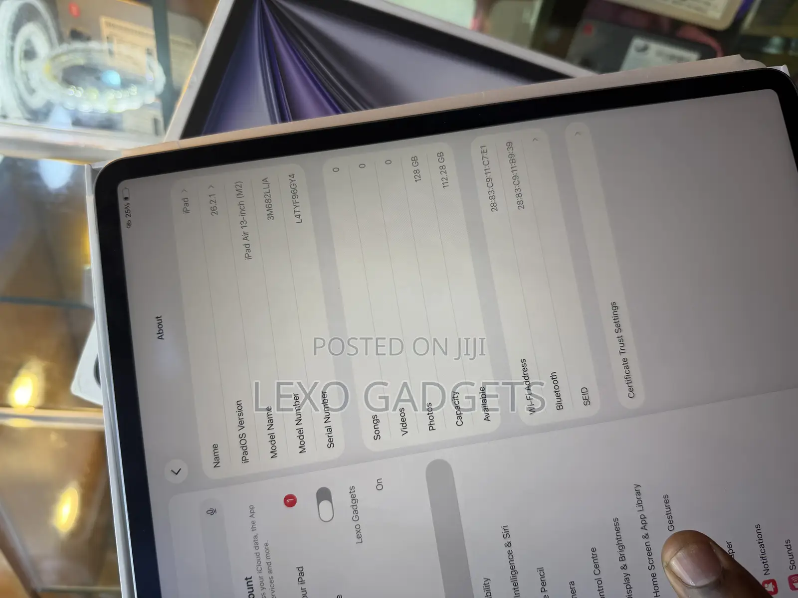 Apple iPad Air 13 (2024) 128 GB Gray