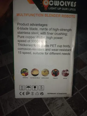 Qc Wolves 2000ml + 500ml Blender