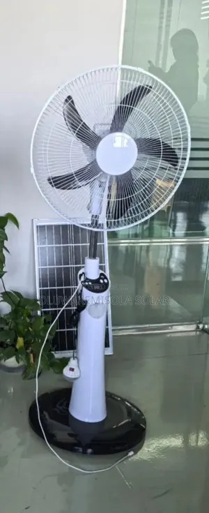 18 Inches Rechargeable Solar Fan