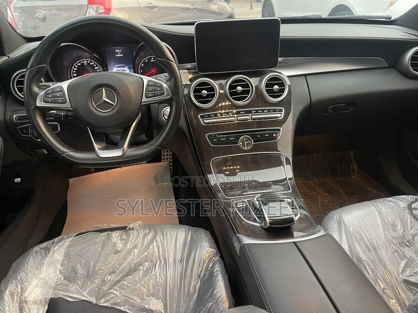 Mercedes-Benz C400 2016 White